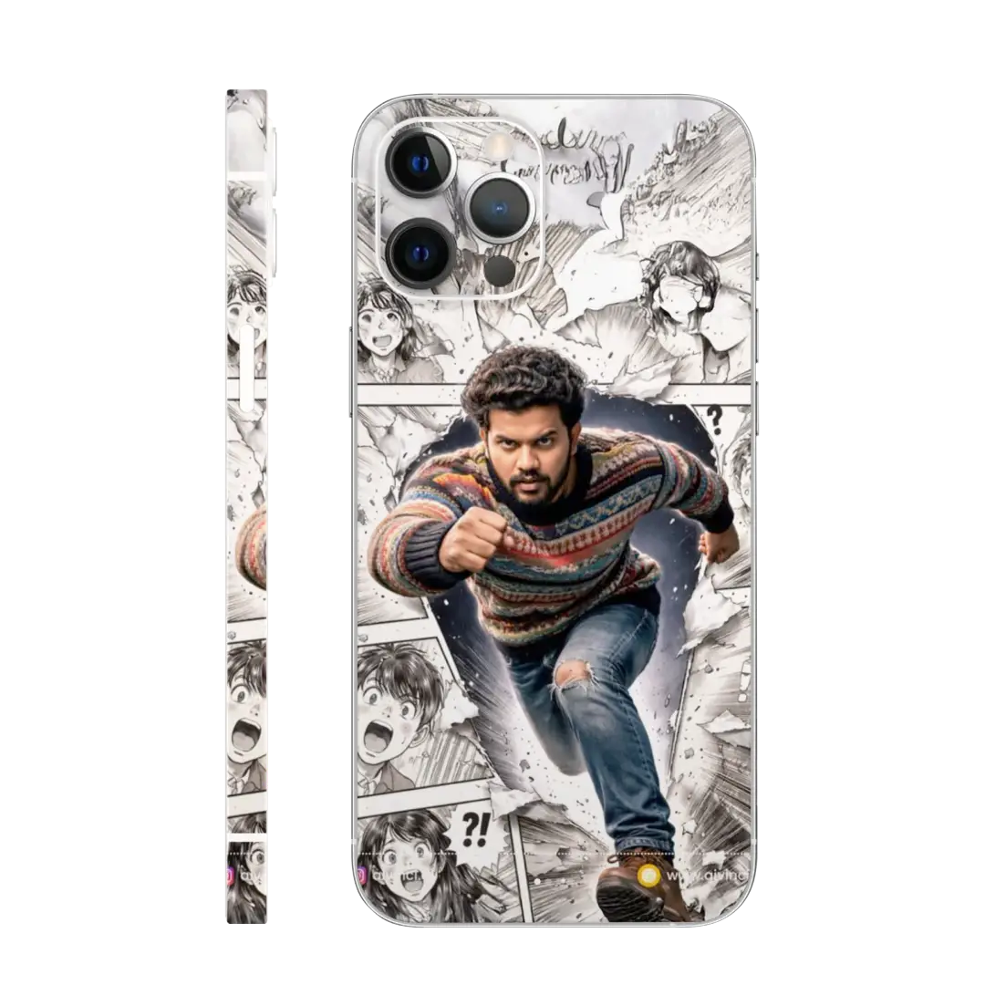 AI Comic Burst mobile skin