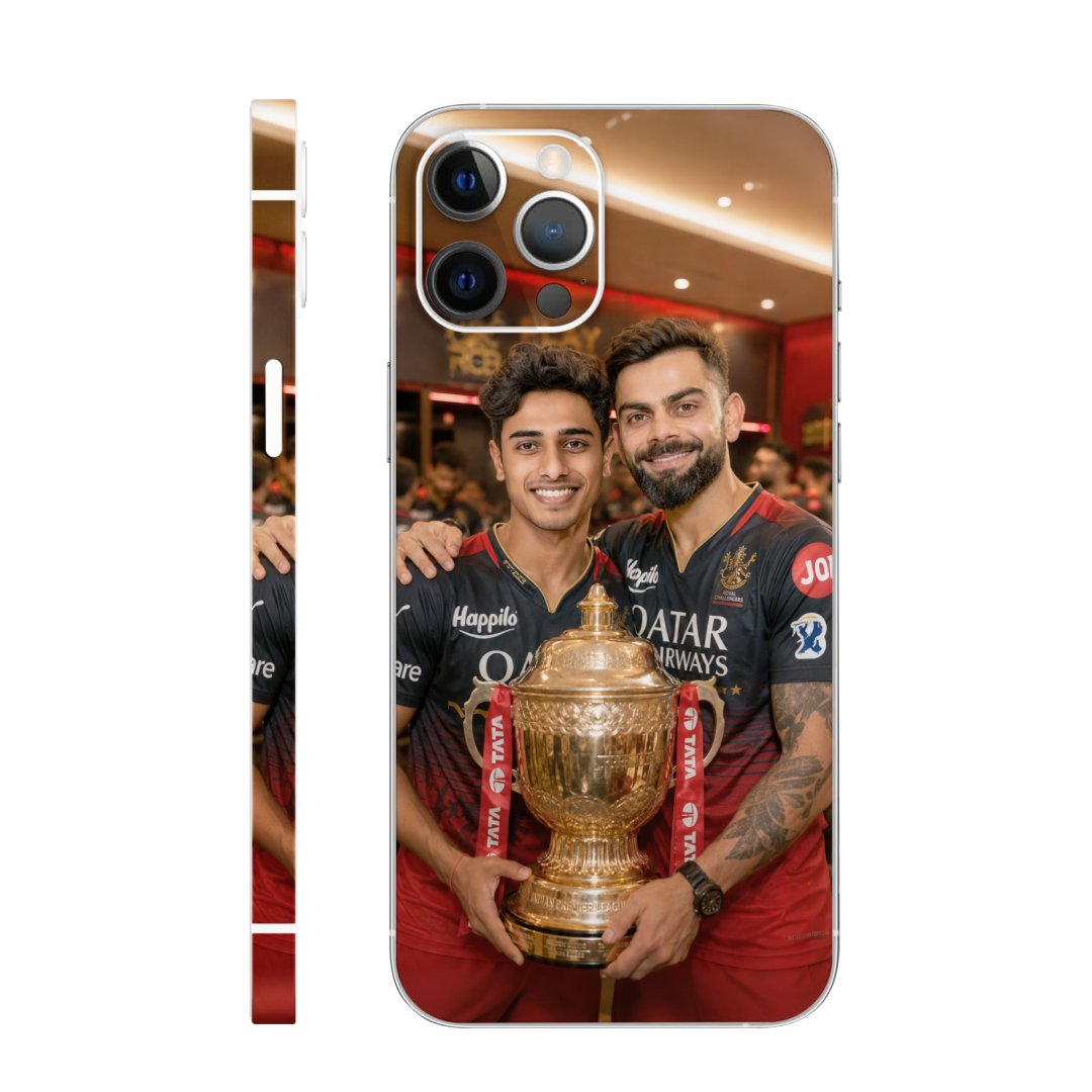 IPL Trophy With Virat Ai Mobile Skin
