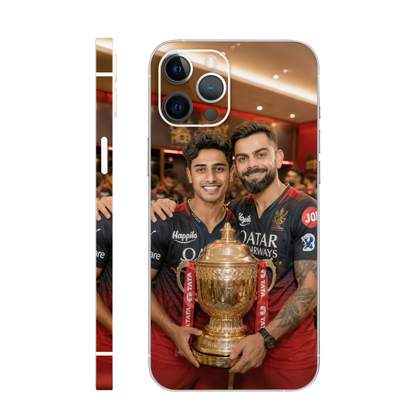 IPL Trophy With Virat Ai Mobile Skin