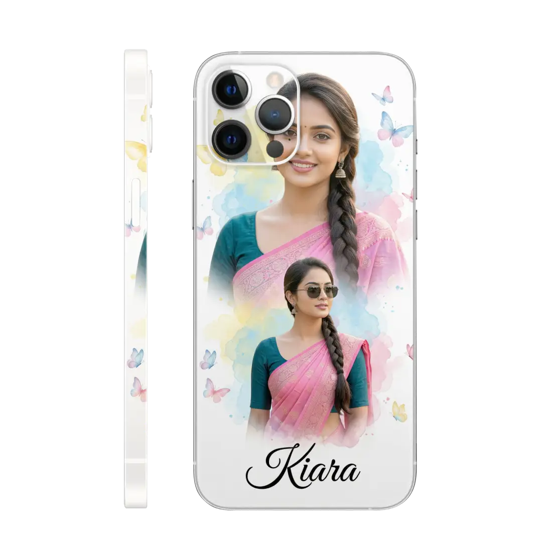 Pink Watercolor Ai Mobile Skin
