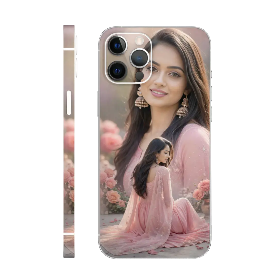 floral portrait Ai mobile skin