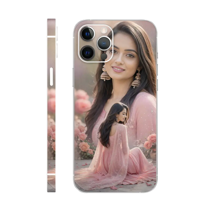 floral portrait Ai mobile skin