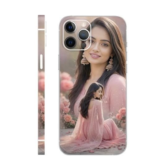 floral portrait Ai mobile skin