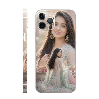 Soft floral Ai mobile skin
