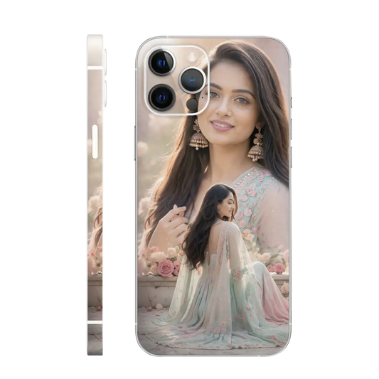 Soft floral Ai mobile skin