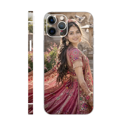 Pink Lehenga Ai Mobile Skin