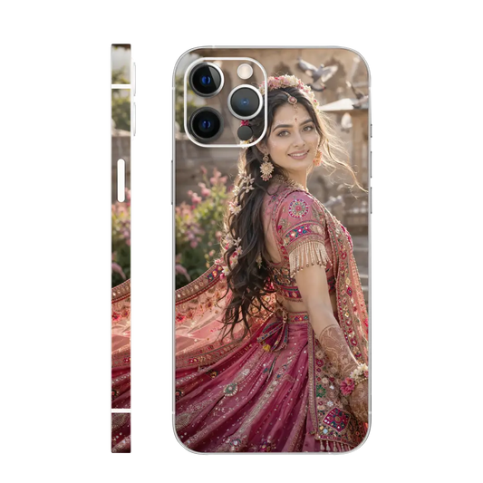 Pink Lehenga Ai Mobile Skin