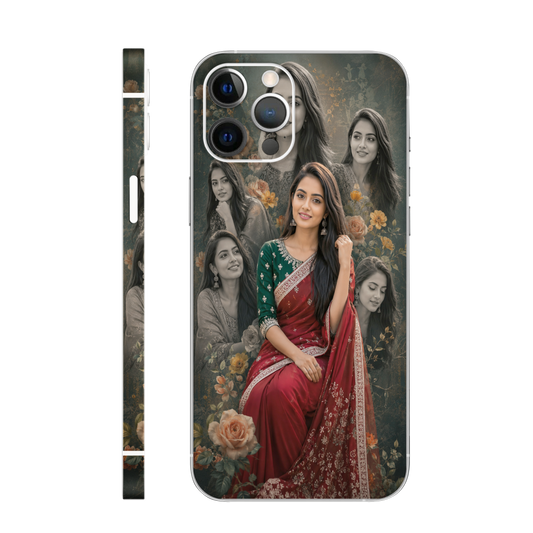 Vintage Collage Ai Mobile Skin