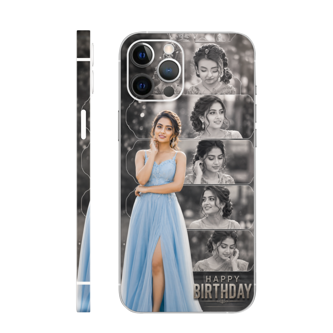 Blue Glam Ai Mobile Skin