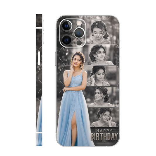 Blue Glam Ai Mobile Skin