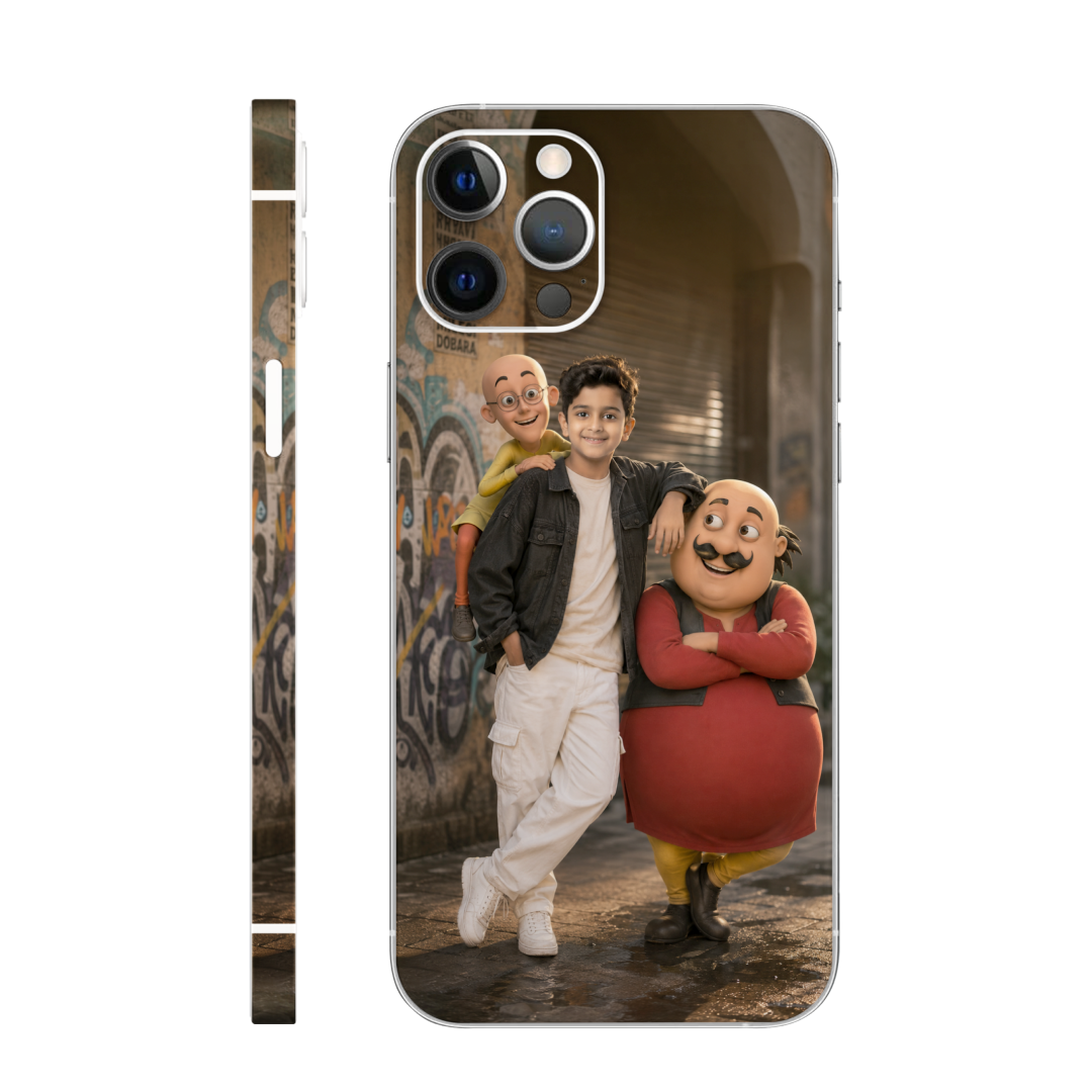 Motu Patlu Ai Mobile Skin