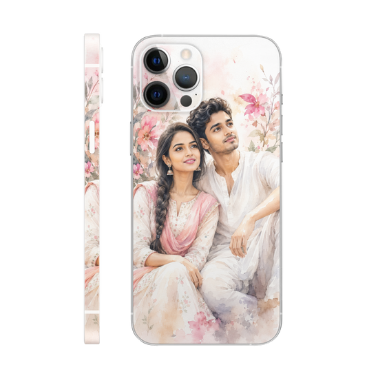 Floral Couple Ai Mobile Skin