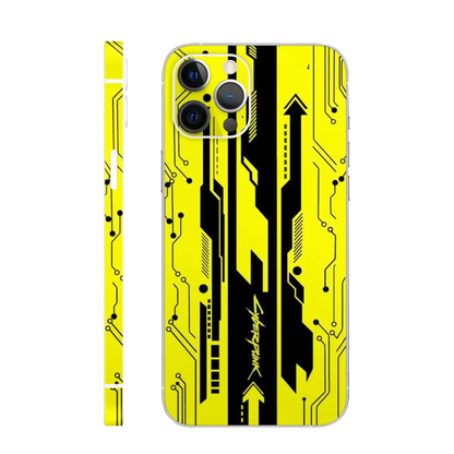Cyberpunk Tech Yellow Mobile Skin