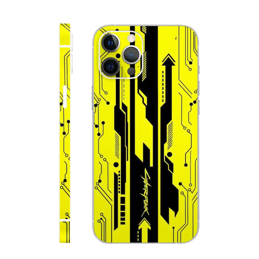 Cyberpunk Tech Yellow Mobile Skin