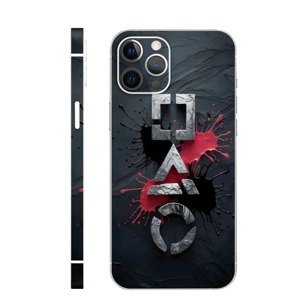 Gamer Splatter Skin Mobile Skin