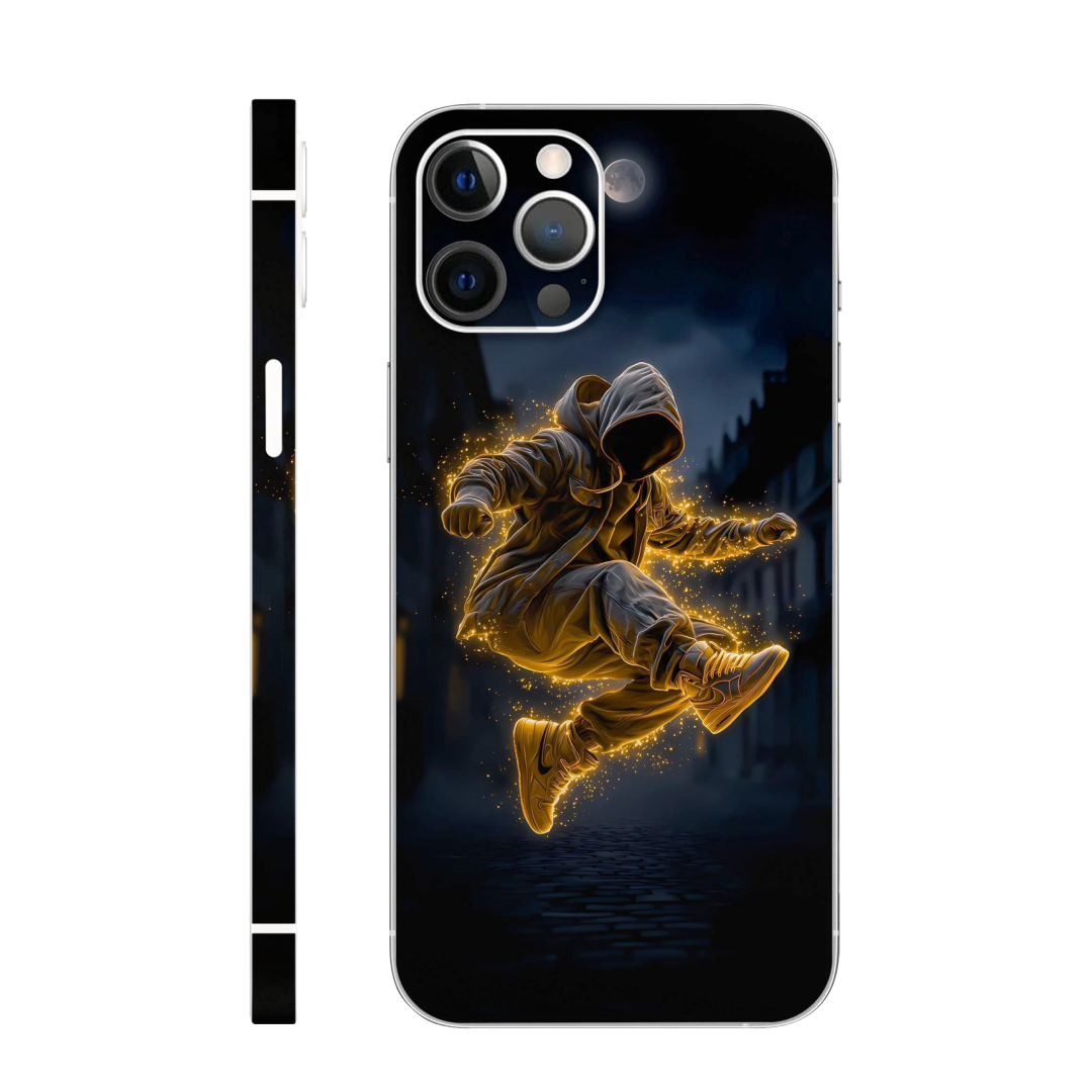 Neon Dancer Mobile Skin