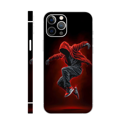 Neon Red Dancer Mobile Skin
