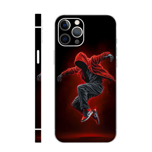 Neon Red Dancer Mobile Skin
