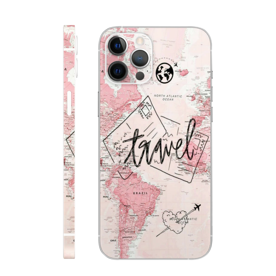 Pink Wanderlust Mobile Skin