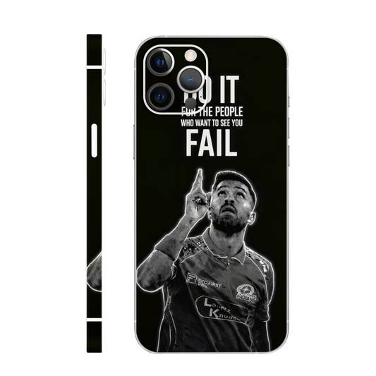 Hardik Pandya Quote Mobile Skin