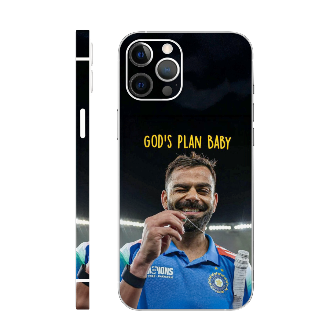 Virat Kohli God's Plan Baby Mobile Skin
