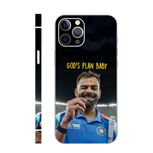 Virat Kohli God's Plan Baby Mobile Skin