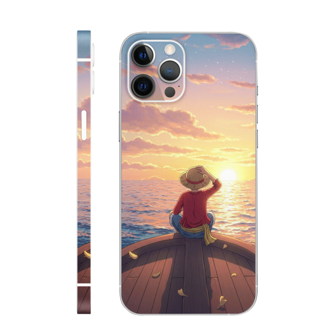 Luffy Sunset Calm Mobile Skin