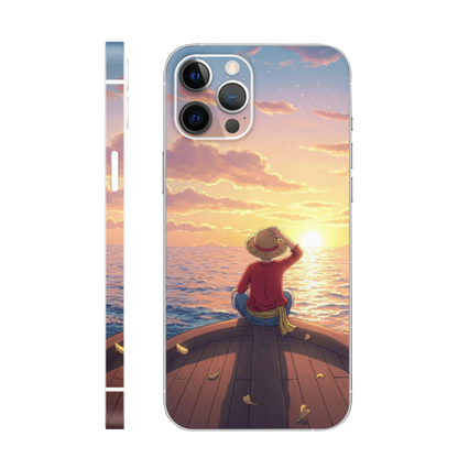 Luffy Sunset Calm Mobile Skin