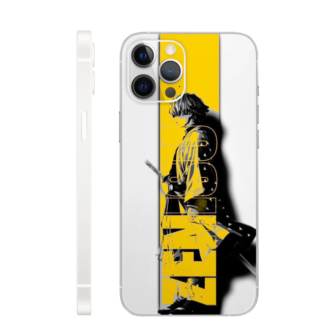 Zenitsu Dark Contrast Mobile Skin