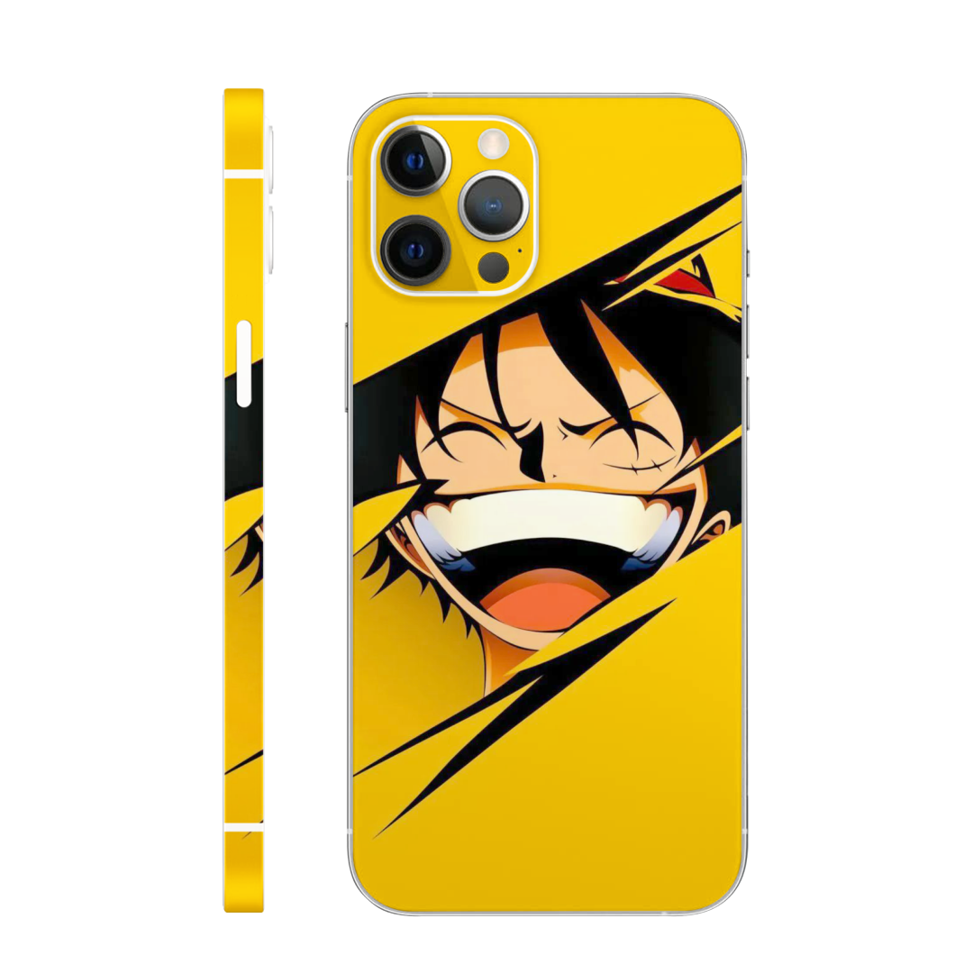 Luffy Laughing Face Mobile Skin