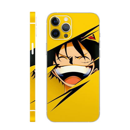 Luffy Laughing Face Mobile Skin