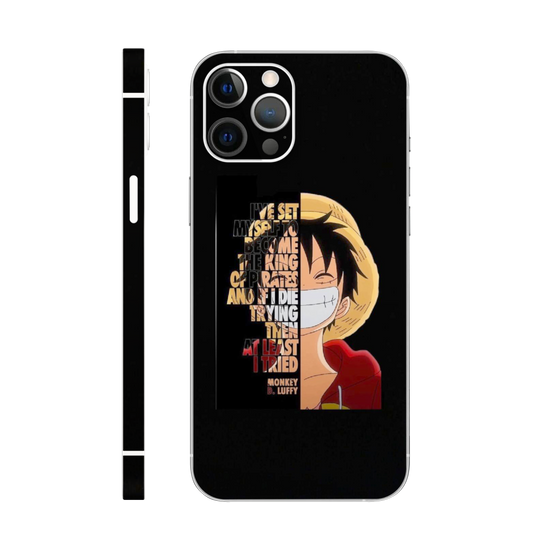 Luffy Half Face Mobile Skin