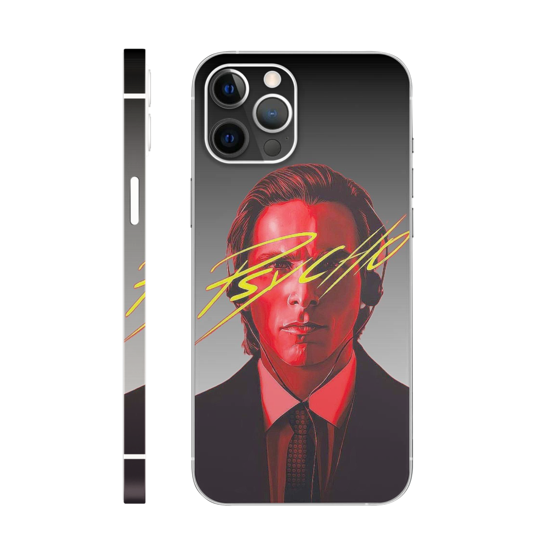 Red Psycho Portrait Mobile Skin