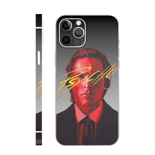 Red Psycho Portrait Mobile Skin