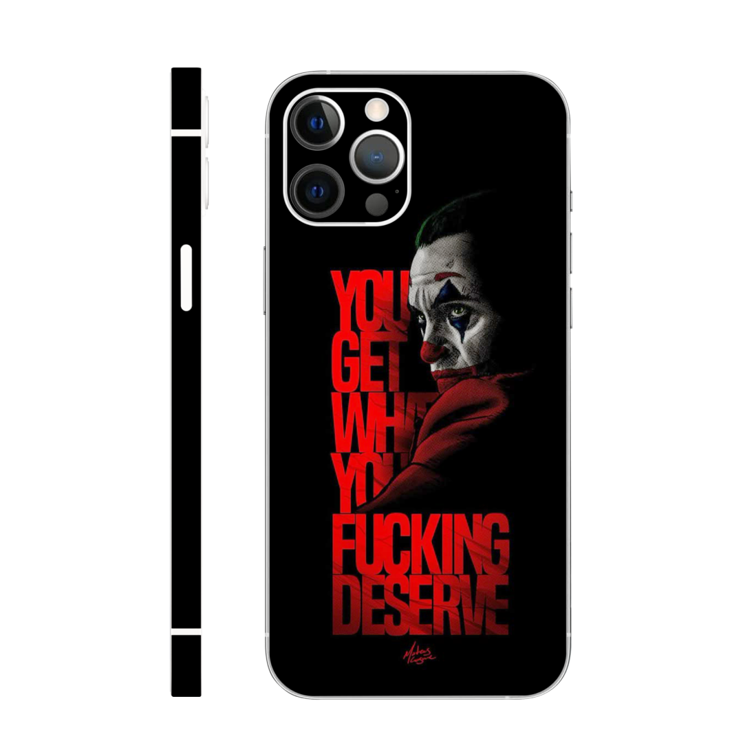 Joker quote mobile skin