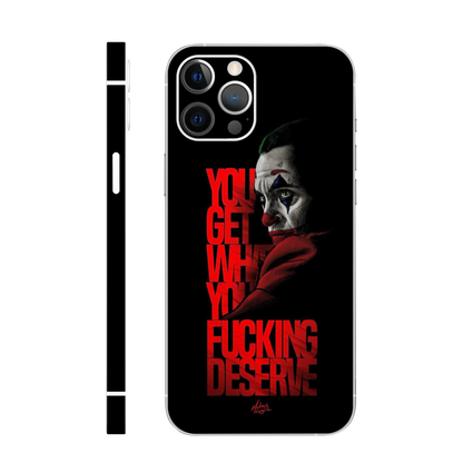 Joker quote mobile skin