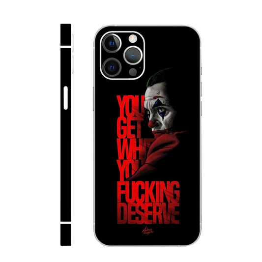 Joker quote mobile skin