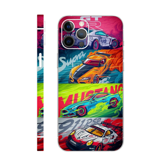 Purple Neon GT-R Mobile Skin