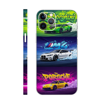 Classic Porsche Sunset Mobile Skin