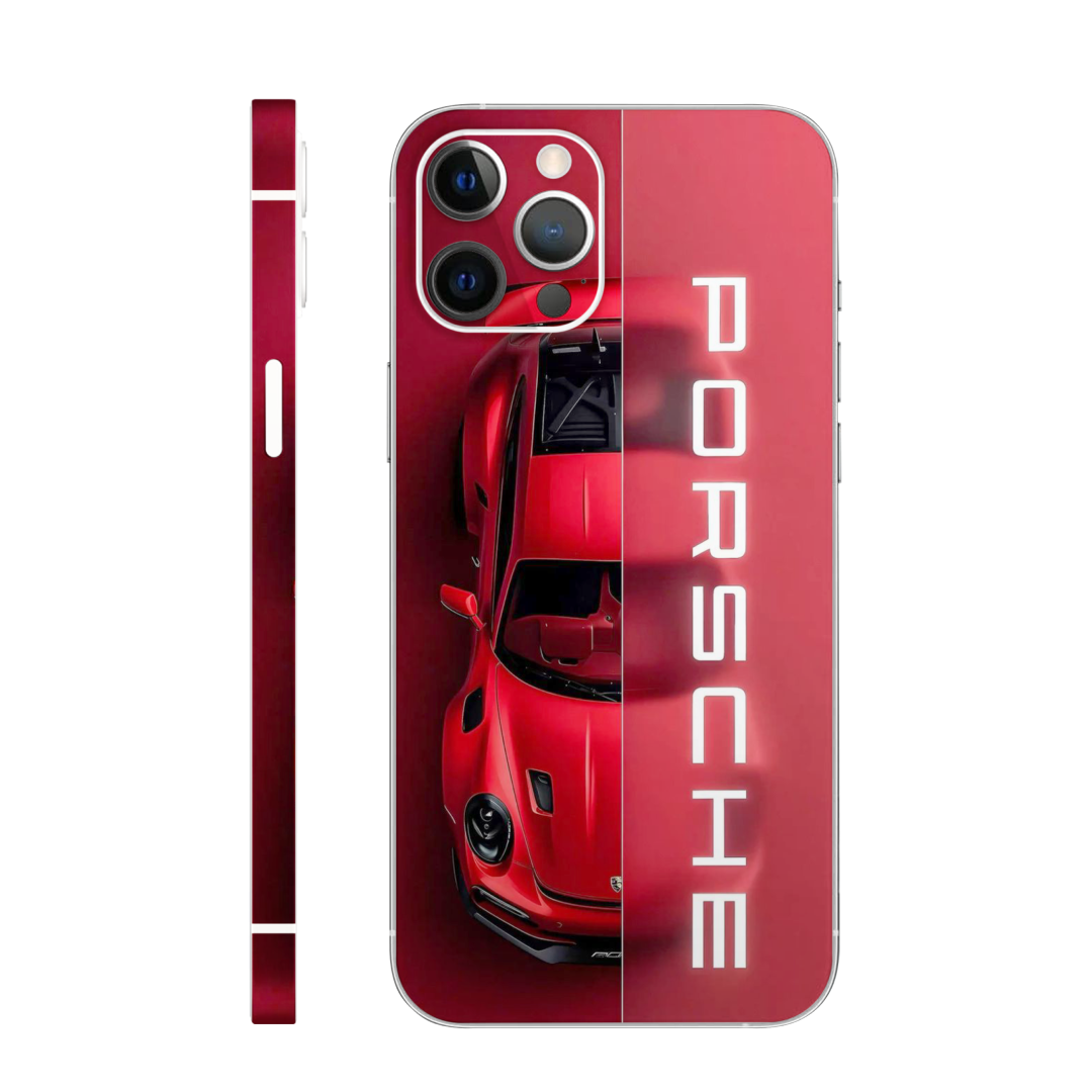 Red Porsche Mobile Skin