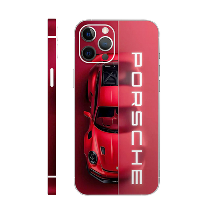 Red Porsche Mobile Skin