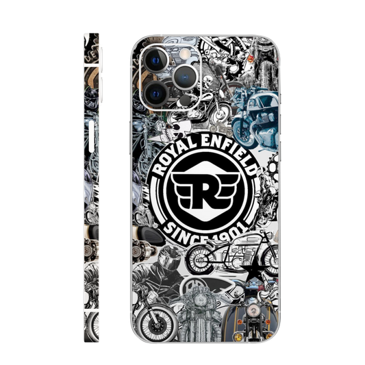 Royal Enfield Collage Mobile Skin