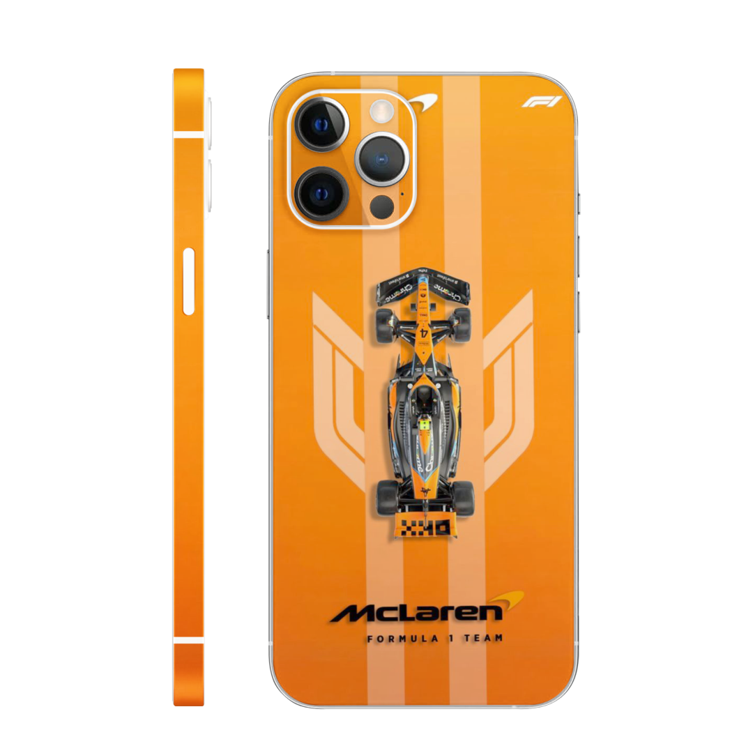 McLaren Orange F1 Mobile Skin