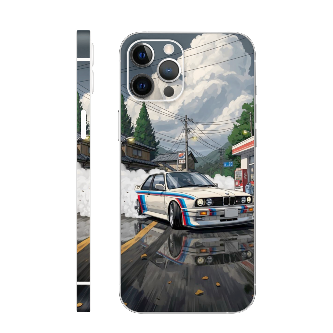Retro Muscle mobile skin
