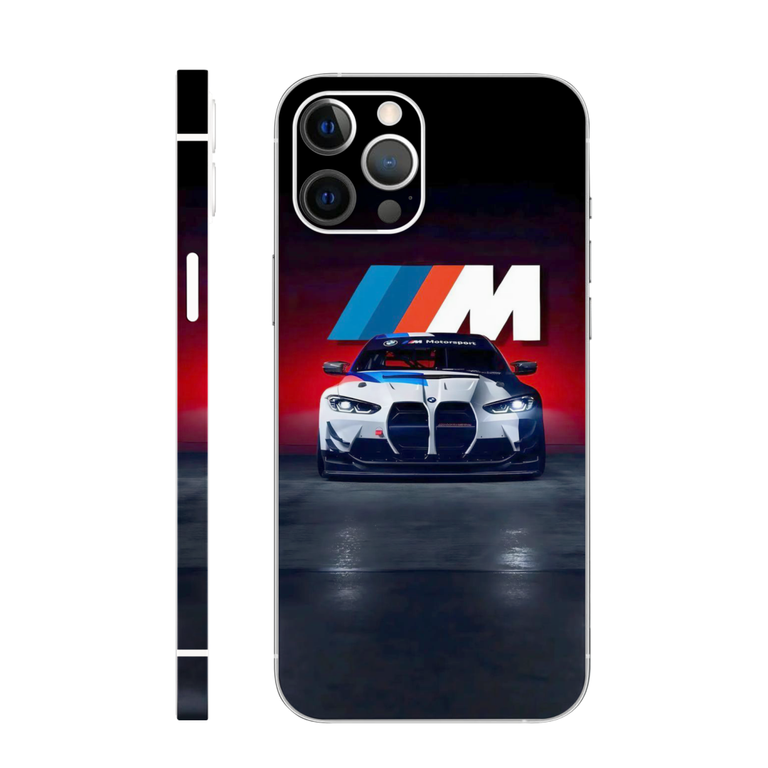 Retrowave Porsche mobile skin