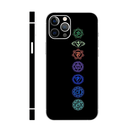 Chakra Energy Symbols Mobile Skin