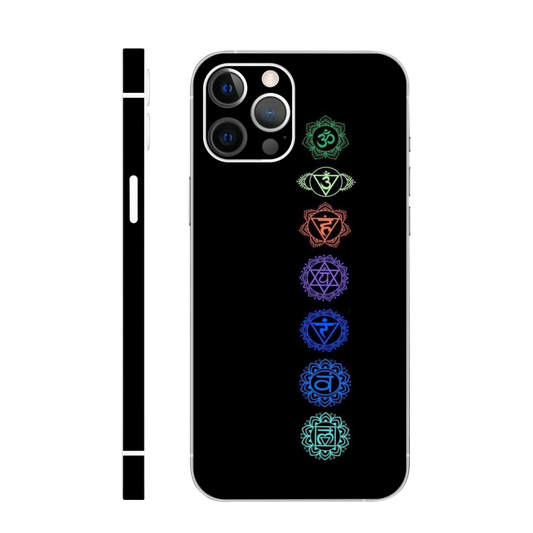 Chakra Energy Symbols Mobile Skin