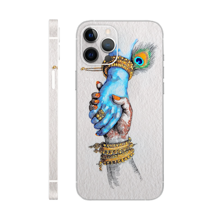 Krishna Hand Blessing Mobile Skin