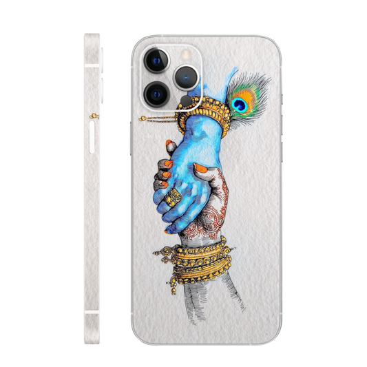Krishna Hand Blessing Mobile Skin