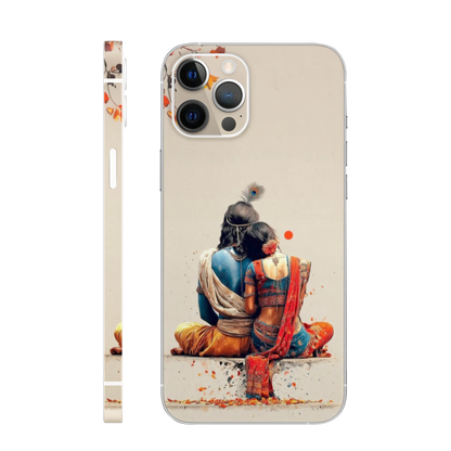 Radha Krishna Love Mobile Skin